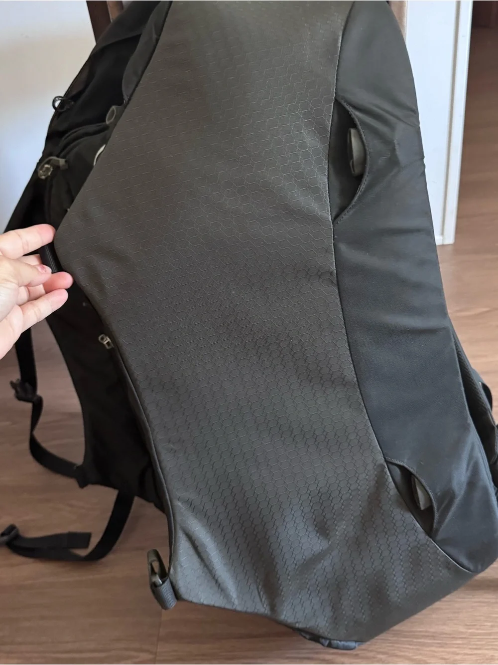 OSPREY Black Travel Backpack Porter 65